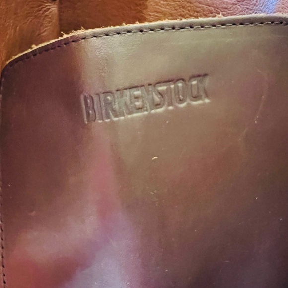 41N Birkenstock Longford Tall Lace-Up Riding Boots - Dark Brown - Picture 9 of 16